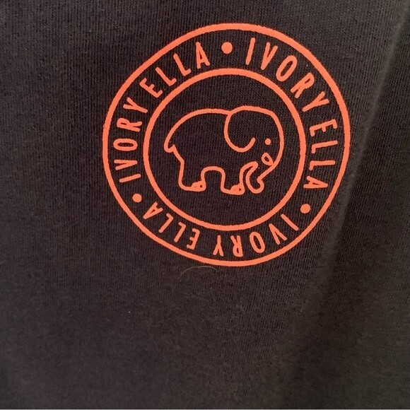 Ivory Ella Blue Sleeveless V-Neck Romper with Elastic Waist and Tie - Size Med - Picture 3 of 7